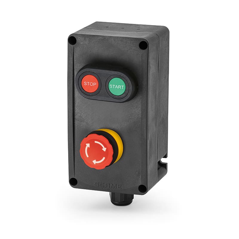 SCAME PARRE SPA - SCA593.321-5SSER CONTROL STATION EX 95x180x82mm