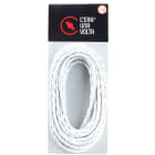 LE PROLUNGHE SAS - PRG5936/10 TRECCIA COTONE 4G1.50 MT. 10 BIANCO