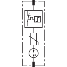 DEHN ITALIA SPA - DEH952027 Modulo di protezione a varistore Tipo 2 per limitatore di sovratensione DEHNguard S VA