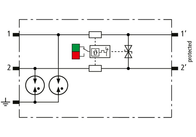 DEHN ITALIA SPA - DEH927244 BLITZDUCTORCONNECT BCO ML2 BD 24