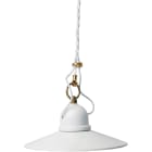 LE PROLUNGHE SAS - PRG5998 LAMP. E27 PIATTO LISCIO D.22CM+ROSONE