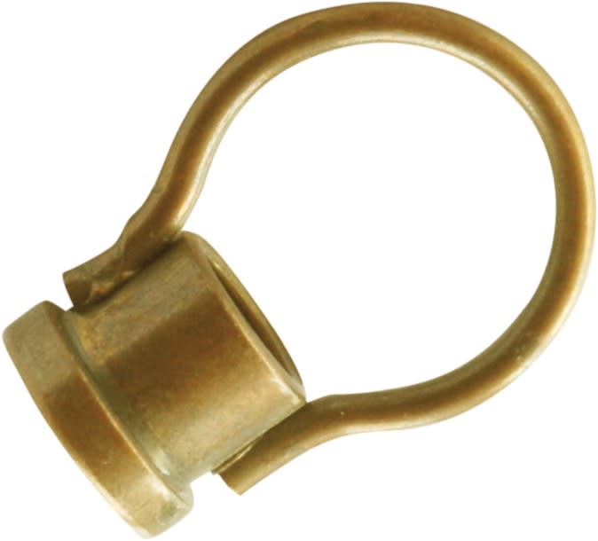 LE PROLUNGHE SAS - PRG599/OT GANCIO OTTONATO PER TIGE M10x1