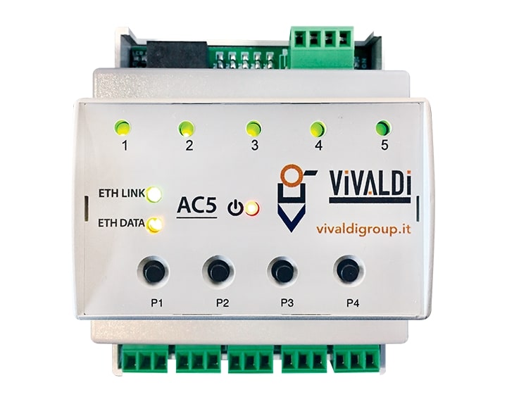 VIVALDI SRL - VILAC5 VIVALDI DOMOTICA_DISPOSITIVO 5 CONTATTI