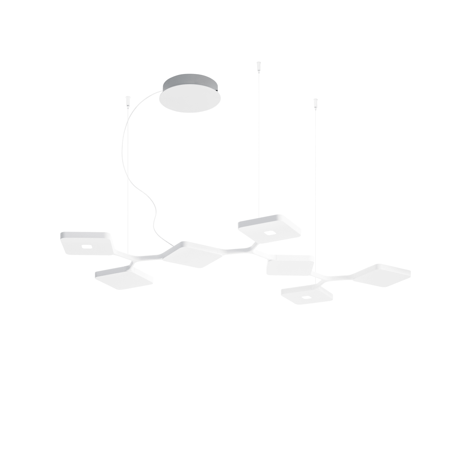 LINEA LIGHT-STILNOVO - SNV8526 QUAD BI SOSP.LIN.54W B.CO RAG.PH