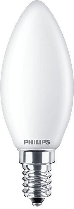 SIGNIFY ITALY SPA - PHLINCACAN60840G2 CorePro, LED, B35, 60 W, E14, 4000 K, 806 lm, CRI 80, 15000 ore