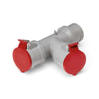 SCAME PARRE SPA - SCA600.2005-064 ADATTATORE 2X3P+N+T 380V 16A IP44