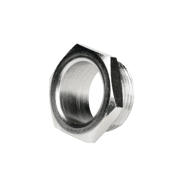 COSMEC - CSM6054-1304 Riduzione in ottone nichelato, Maschio PG13 - Femmina GAS 1/4", tipo A