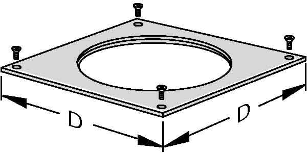 OBO BETTERMANN - OBO7400549 DUG 350-3 R9 COPERCHIO MONTAGGIO