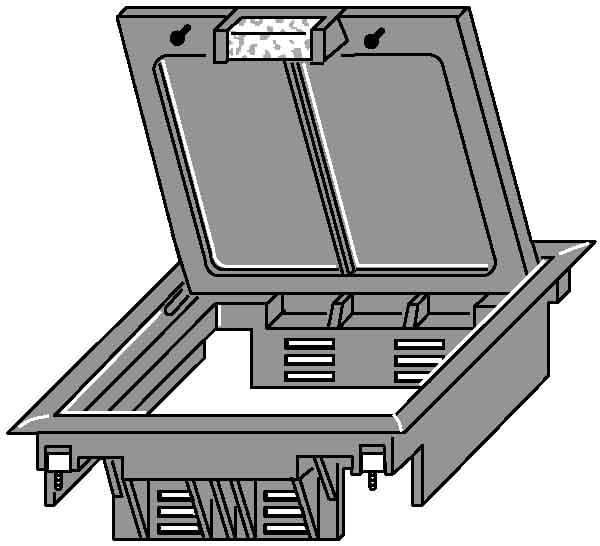 OBO BETTERMANN - OBO7405196 GES4 U 7011 MODULO APPARECCHI