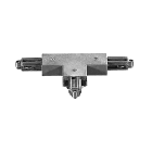 ROSSINI - RSS6008-SX-GR GIUNTO ELETTRICO A T SINISTRO GRIGIO PER SQUASH STANDARD