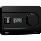 VEMER SPA - VEMVE758000 OLYMPO LCD 230 NERO TERM. C/MANOPOLA