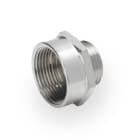 COSMEC - CSM6054-3809 Riduzione in ottone nichelato, Maschio GAS 3/8" - Femmina PG09, tipo B