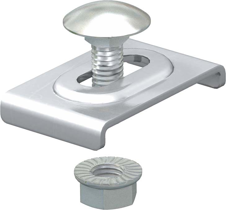 OBO BETTERMANN - OBO6017092 GKT 38 A4 CLIP FISSAGGIO PASS GRIGLIATA