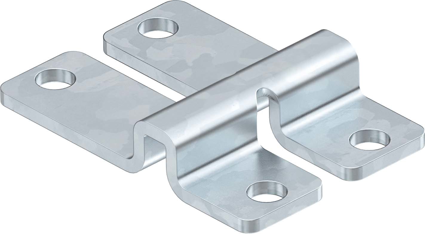 OBO BETTERMANN - OBO6017160 WB GR FT STAFFA PARETE+GANCIO CENTRALE