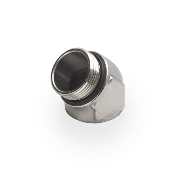 COSMEC - CSM6028-25 RACC.MET. CURVO 45? M25