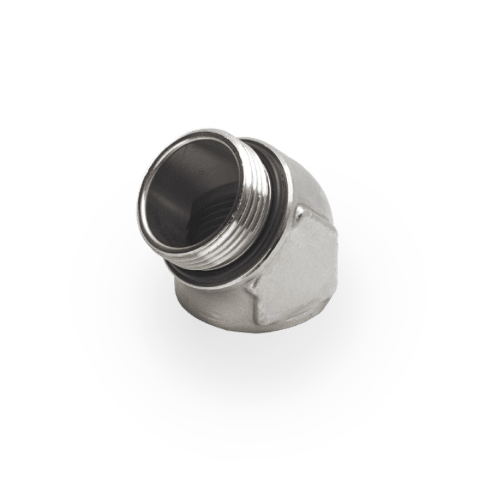 COSMEC - CSM6028-16 Racc.met. curvo 45? M16