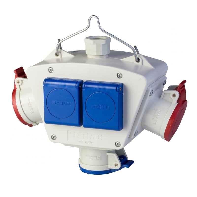 SCAME PARRE SPA - SCA603.5005-358 ADATTATORE 5 PRESE S/CAVO IP44