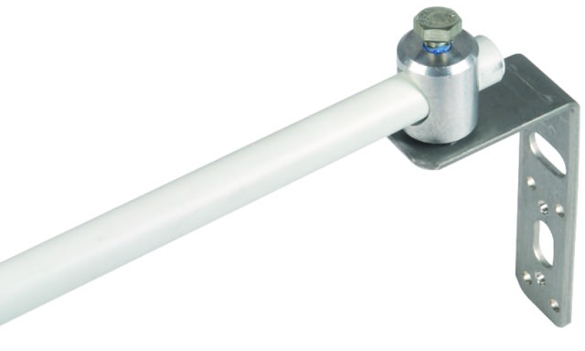 DEHN ITALIA SPA - DEH106311 Angolare di fissaggio 90 gradi INOX con perno di fissaggio Al D 16mm per DEHNiso