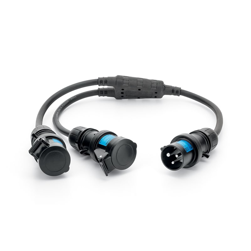 SCAME PARRE SPA - SCA604.1633/CK SDOPPIATORE MOBILE 2P+T 16A IP44/54