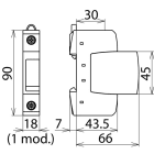 DEHN ITALIA SPA - DEH908070 DEHNGUARD DG SU 1P 120
