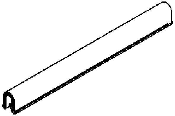 OBO BETTERMANN - OBO6072895 KSB 4 PVC NASTRO PROTEZIONE BORDI PVC