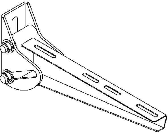 OBO BETTERMANN - OBO6419577 AWV 41 FT MENSOLA, REGOLABILE