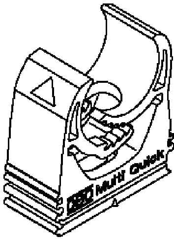 OBO BETTERMANN - OBO2153106 MQUICK 1519LGR GAFFETTA MULTIQUICK