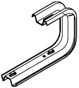 OBO BETTERMANN - OBO6365906 TPDG 145 FS STAFFA A PARETE E A SOFFITTO