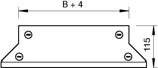OBO BETTERMANN - OBO7128436 DFAA 150 FS COPERCHIO, DERIVAZ. LATERALE