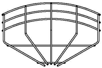 OBO BETTERMANN - OBO6002376 GRB 90 130 G CURVA 90 PASS GRIGLIATA