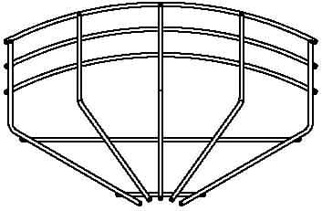 OBO BETTERMANN - OBO6002358 GRB 90 150 FT CURVA 90 PASS GRIGLIATA