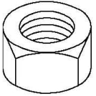 OBO BETTERMANN - OBO3400085 HN M8 G DADO ESAGONALE