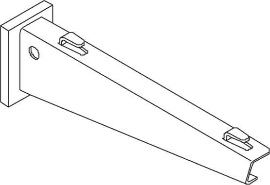 OBO BETTERMANN - OBO6420634 AWG 15 41 A2 MENSOLA A PARETE