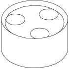 OBO BETTERMANN - OBO2029682 107 C VM 25 3X6 INSERTO MULTITENUTA