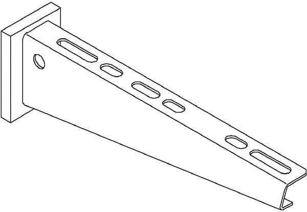 OBO BETTERMANN - OBO6392032 AW 15 41 A4 MENSOLA A PARETE