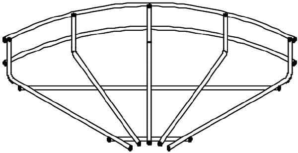 OBO BETTERMANN - OBO6001955 GRB 90 540 G CURVA 90? PASSERELLA GRIGLI