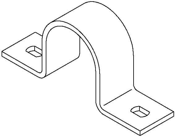 OBO BETTERMANN - OBO1015095 823 16 FT COLLARE DI FISSAGGIO