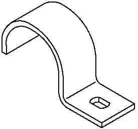 OBO BETTERMANN - OBO1014293 822 37 FT COLLARE DI FISSAGGIO