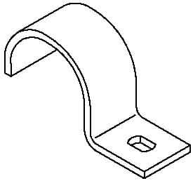 OBO BETTERMANN - OBO1014013 822 10 FT COLLARE DI FISSAGGIO