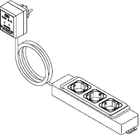 OBO BETTERMANN - OBO5092701 CNS 3-D-D LIMITATORE SOVRATENSIONE