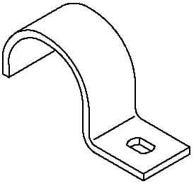 OBO BETTERMANN - OBO1014048 822 14 FT COLLARE DI FISSAGGIO