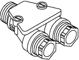OBO BETTERMANN - OBO2024136 113 PG135 LGR PRESSACAVO DOPPIO