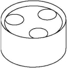 OBO BETTERMANN - OBO2029642 107 C V 16 3X6 INSERTO MULTITENUTA