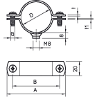 OBO BETTERMANN - OBO1387014 2900WM8 17 FT COLLARE DISTANZIATORE