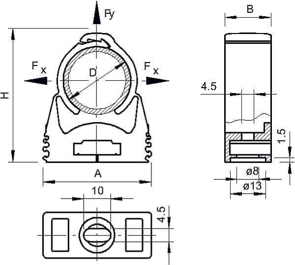 OBO BETTERMANN - OBO2146053 SQ-10 LGR GRAFFETTA STARQUICK