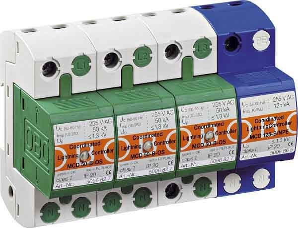 OBO BETTERMANN - OBO5096836 MCD SPD T1+2 3+1 +OS 255V 50 KA