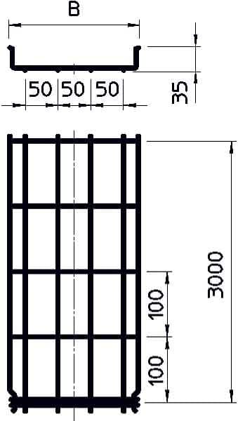 OBO BETTERMANN - OBO6000062 GRM 35 100 G PASSERELLA GRIGLIATA GRM