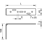 OBO BETTERMANN - OBO6015514 DBL 50 150 FS STAFFA DISTANZIATRICE