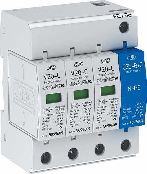 OBO BETTERMANN - OBO5094656 V20 SPD T2 3+1 280V 20 KA