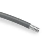 COSMEC - CSM607E012N Guaina in acciaio zincato, ricoperta in EVA liscio, diametro 12x18 mm, nero, AD12